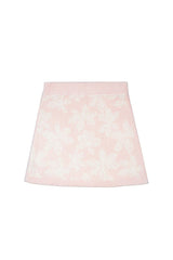 Chestnut Leaves Pencil Skirt | Blush