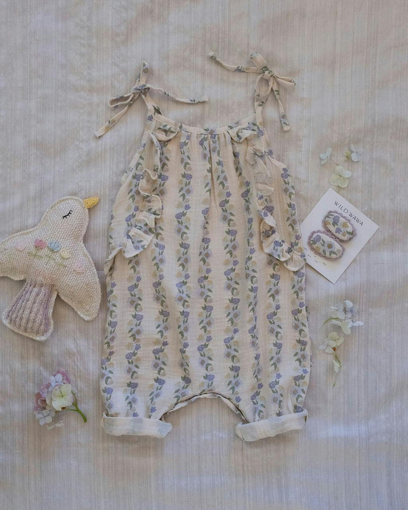 Coco Jumpsuit in Lavender Rose Reverie
