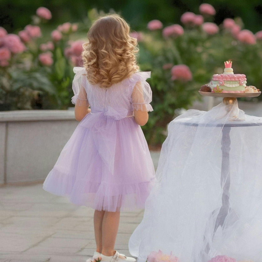 Dreamy Lilac Princess Dress