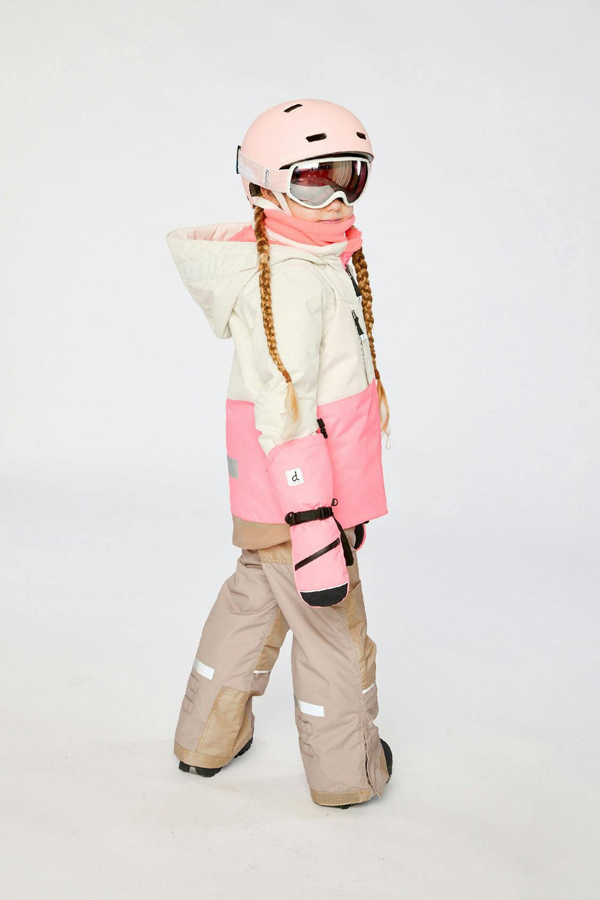 Two Piece Teknik Snowsuit Off-White And Pink