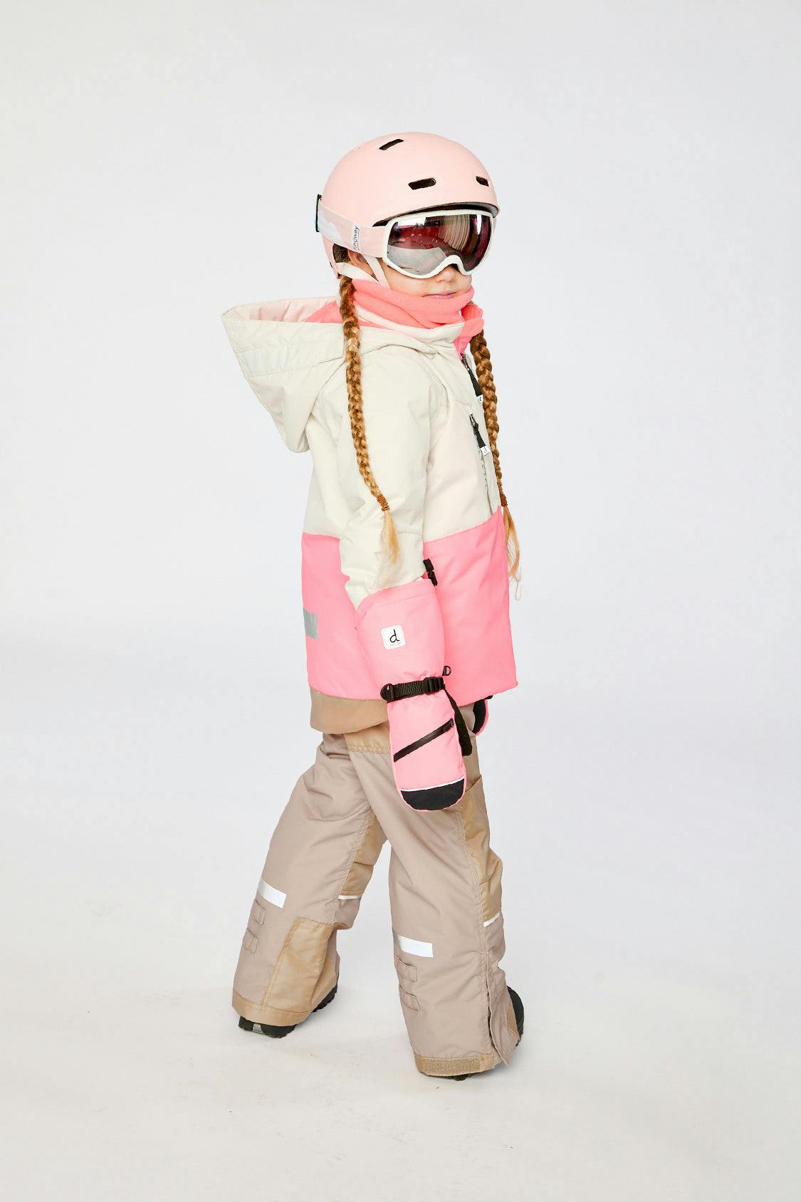 Two Piece Teknik Snowsuit Off-White And Pink