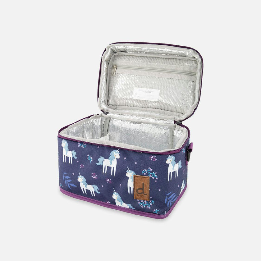 Little Girl Unicorn Organized Spacious Lunch Box