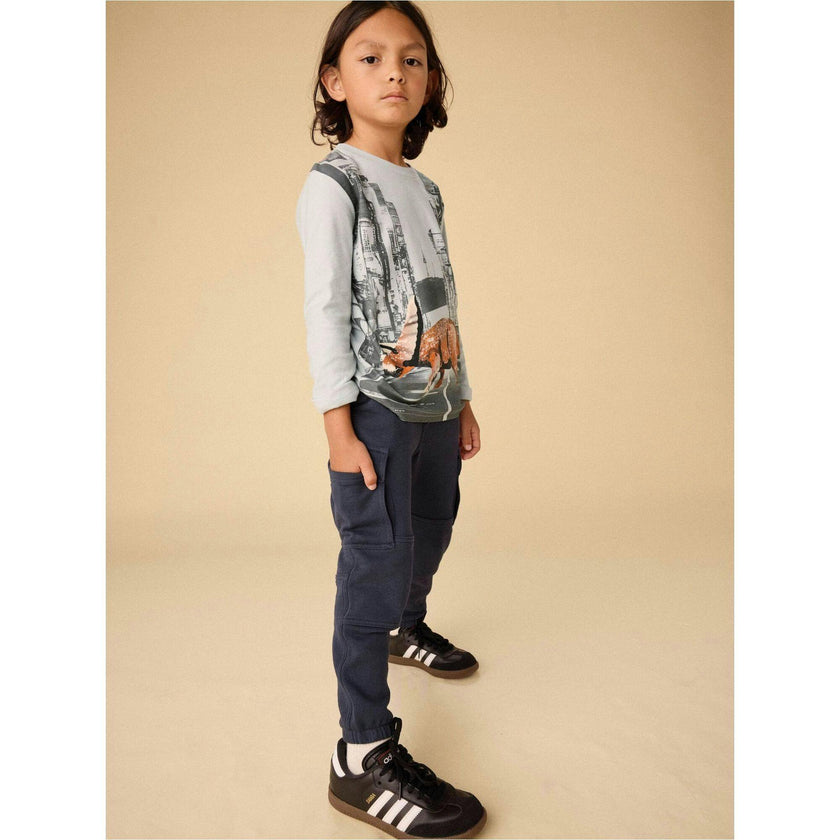 Cargo Pocket Joggers, Blue