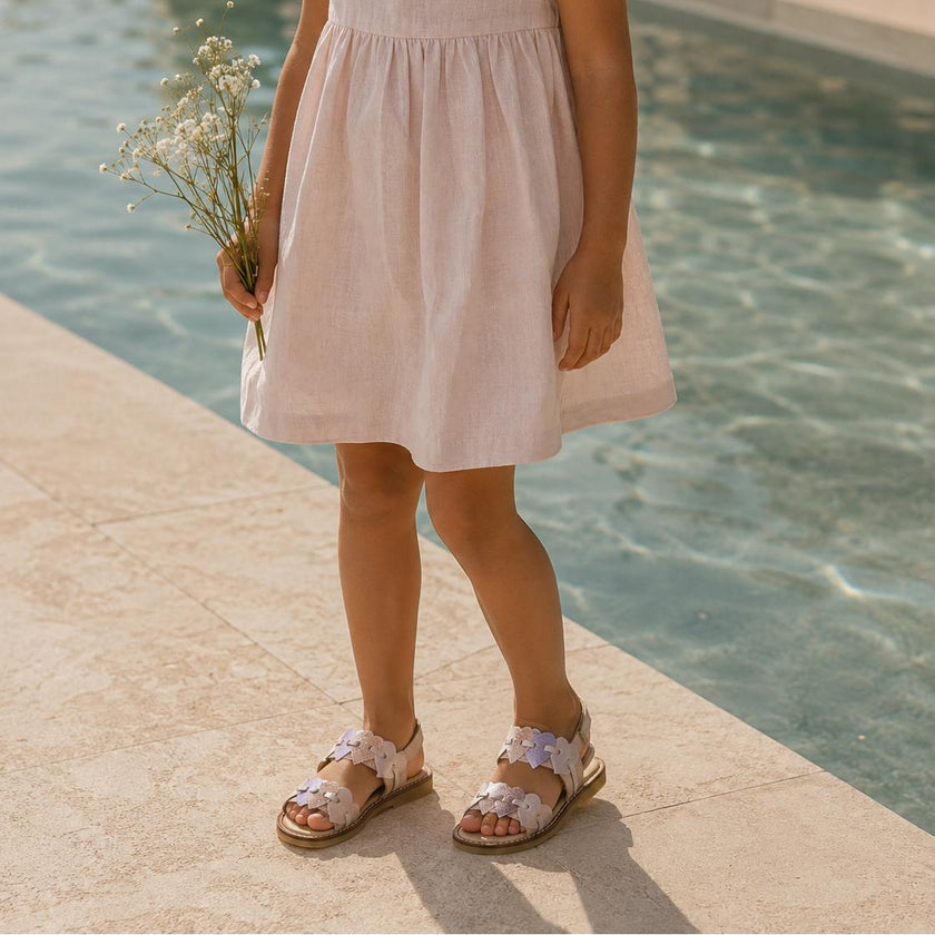 Cuore Sandal | Pink Leather