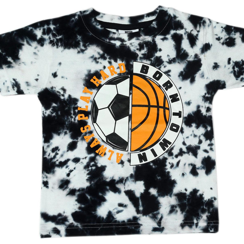 Kids Tie Dye Tee - Born to Win