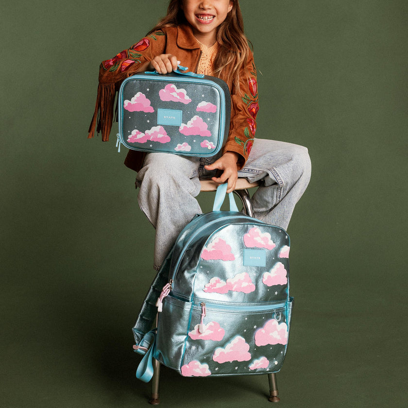 Kane Backpack, Metallic Clouds