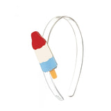 Popsicle Red Blue Headband