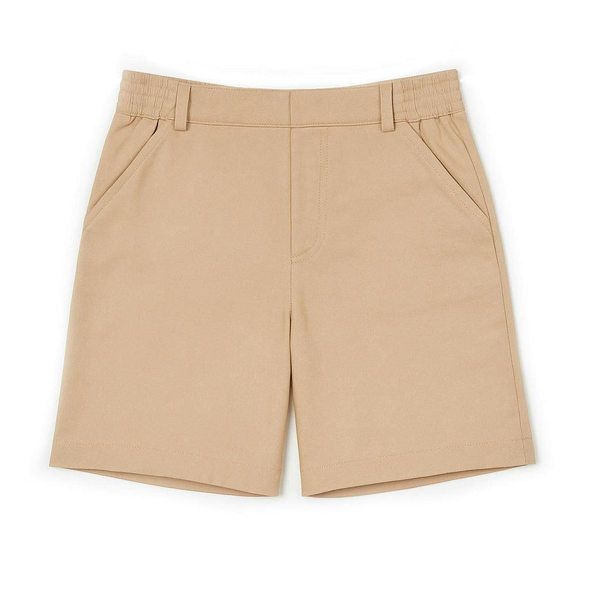 Khaki Linen Look Short