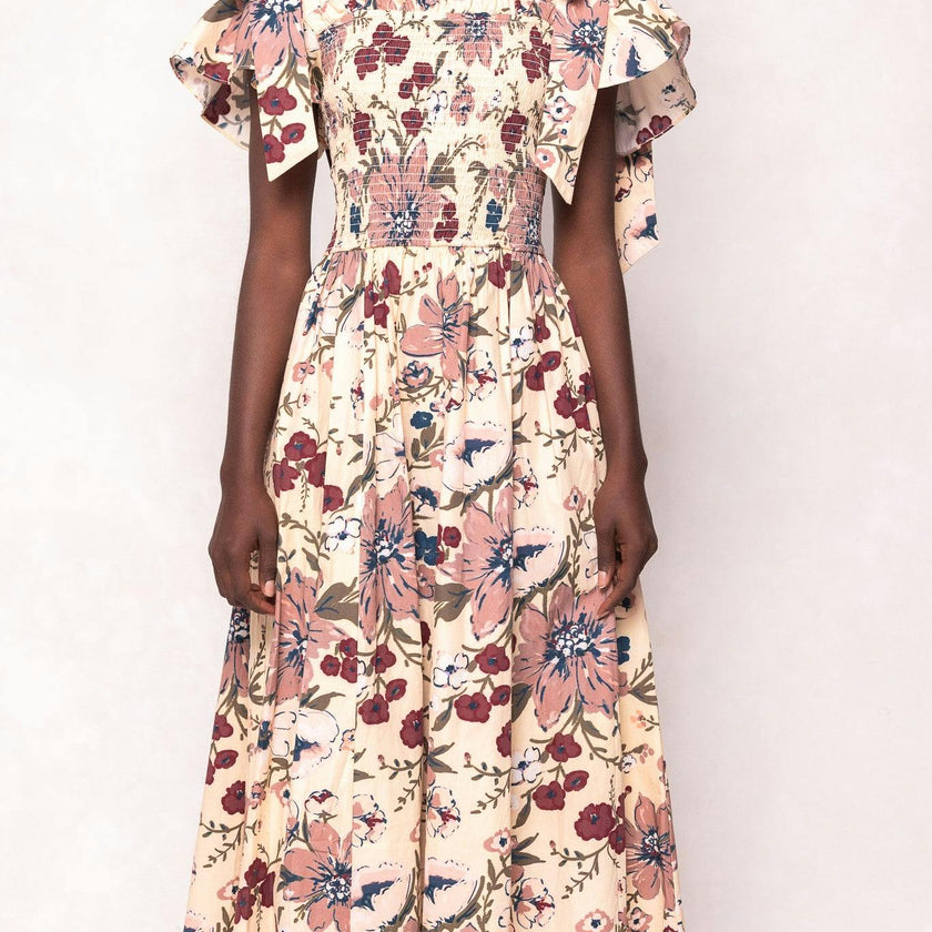 Rayna Dress in Vintage Floral