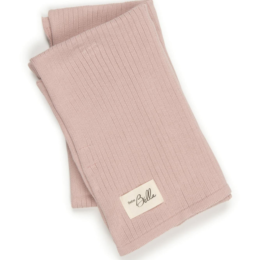Bella Knit Blanket Dark Almond