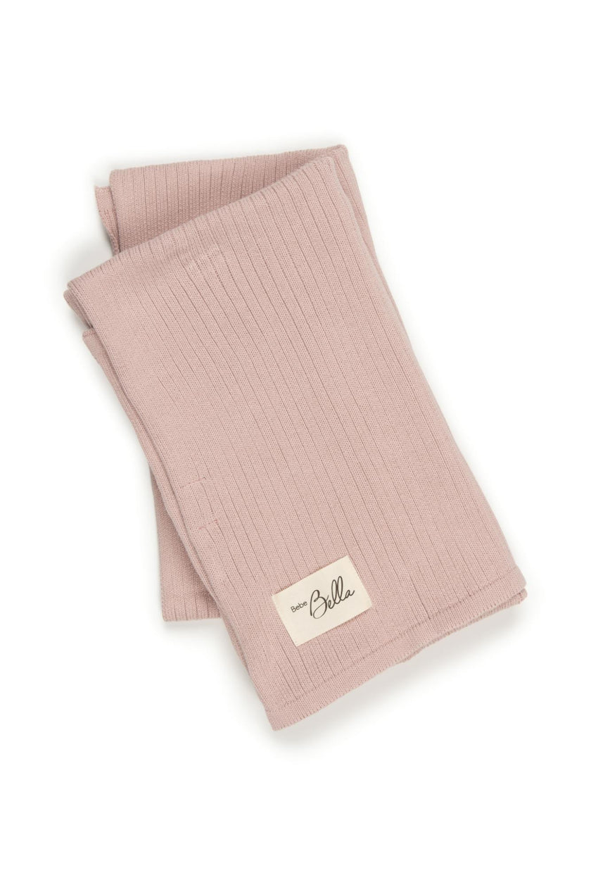 Bella Ribbed Knit Blanket