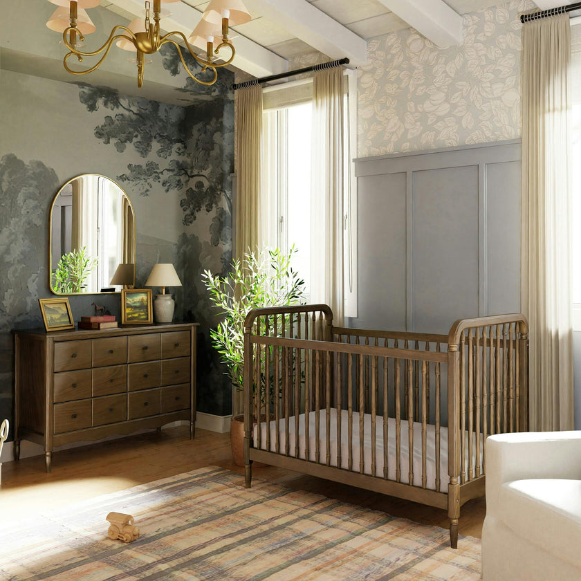 Liberty 3-In-1 Convertible Spindle Crib & Toddler Bed Conversion Kit
