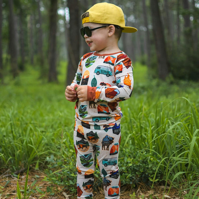 Tiny Traveler 2 Piece Pajama Set