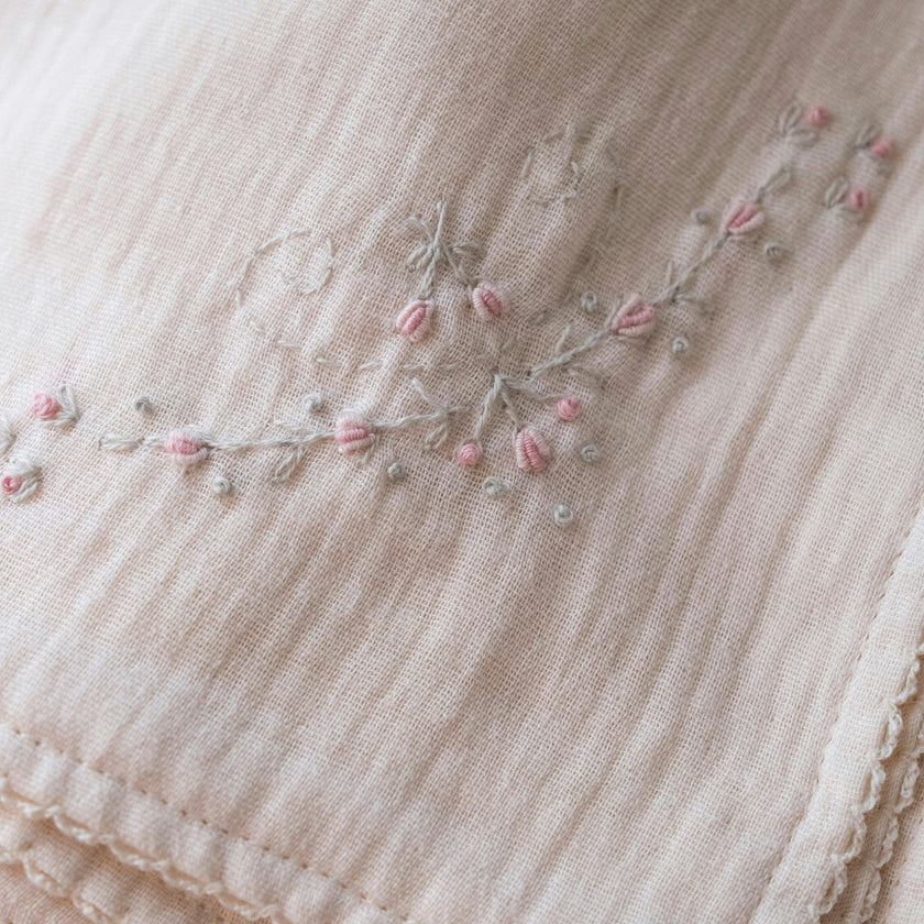 Swaddle w/ Embroidery