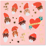 Santa Squad Sticker Set