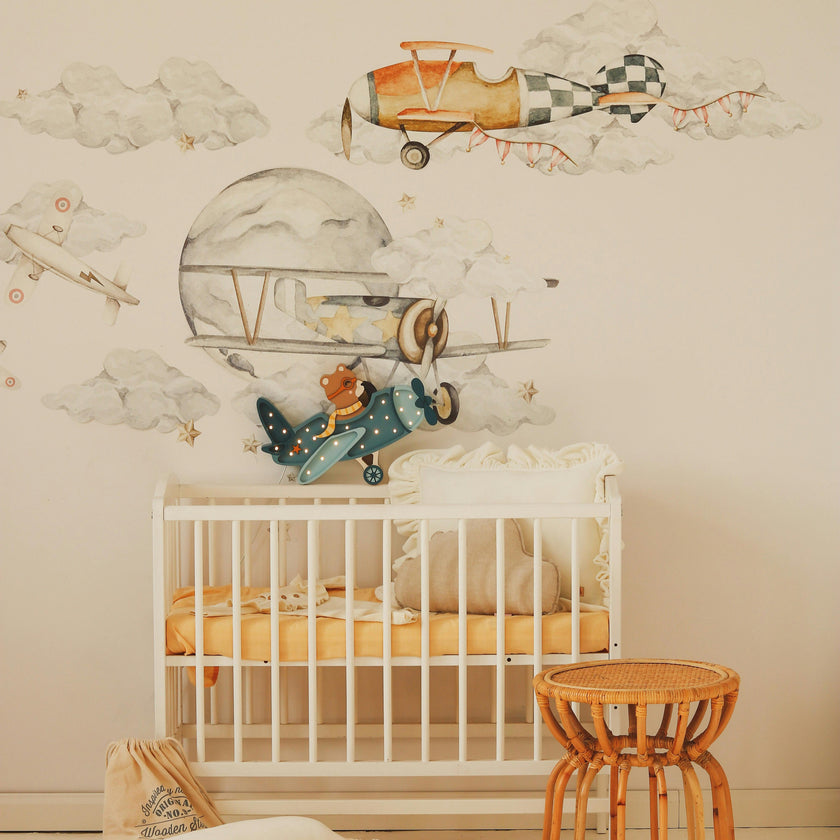 Little Lights Vintage Plane Lamp