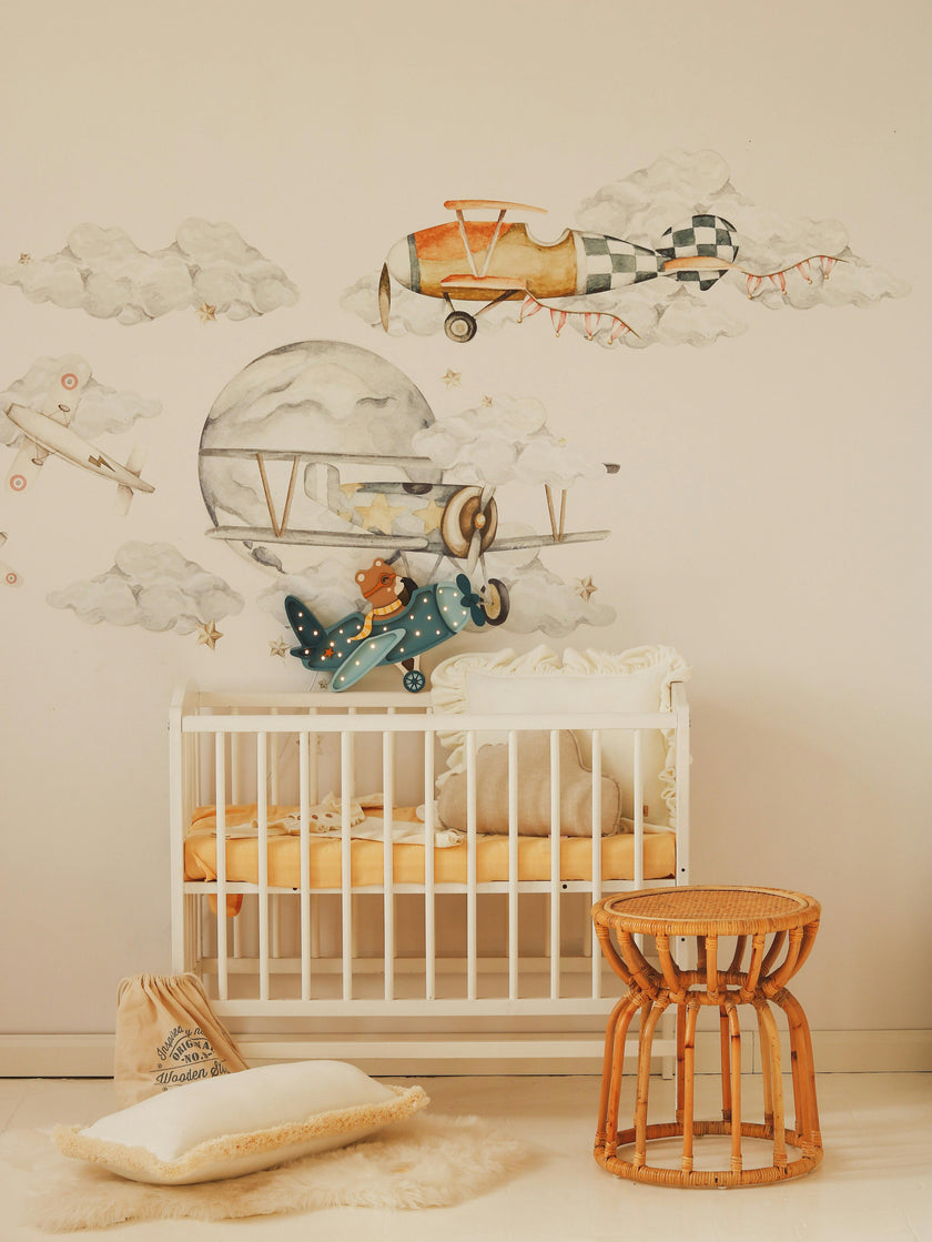 Little Lights Vintage Plane Lamp