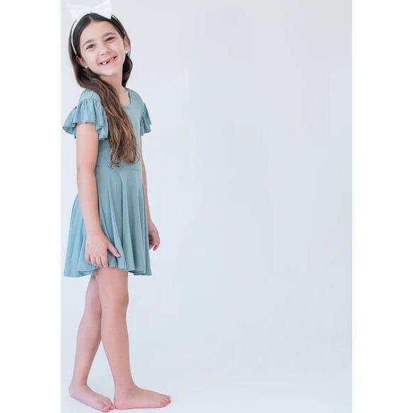 Cap Sleeve Twirl Dress