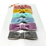 Shimmer Velvet Bows