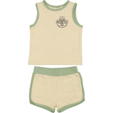 Baby Tennis Club Unisex Sleeveless Tee & Short Set
