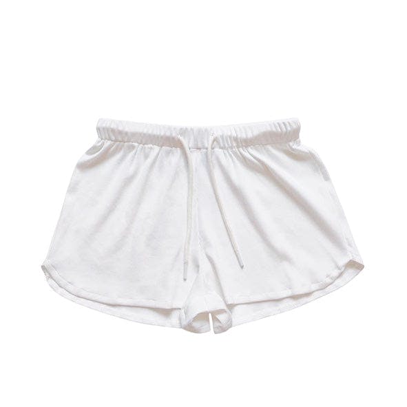 Pink Ribbed Shorts