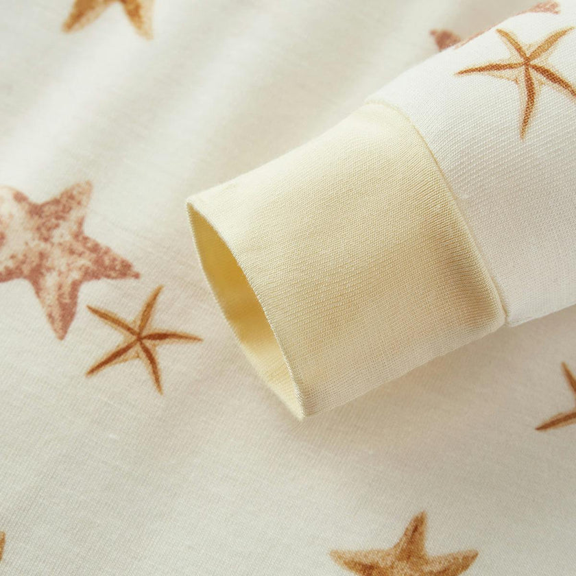 Starfish Dreams Luxe Stretch Zipper Pajama