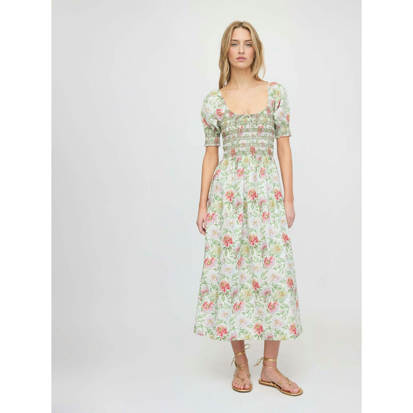 The Madeline Nap Dress - Peony Chintz