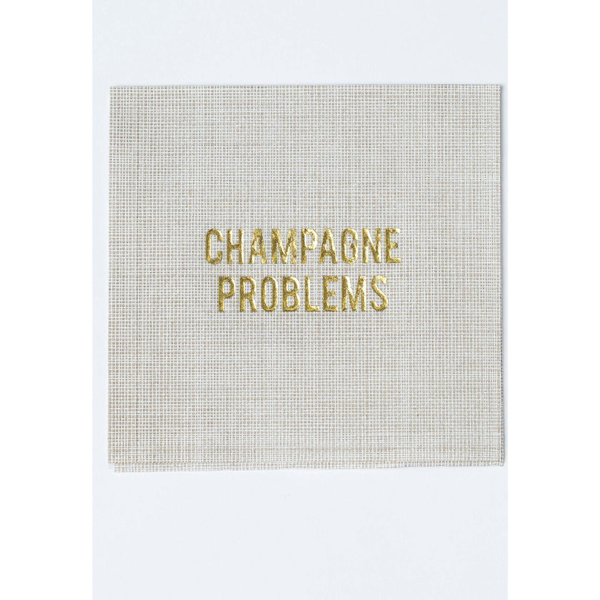 Champagne Problems Disposable Napkins