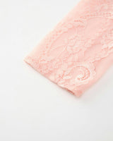 Peggy Lace Midi Dress, Pink