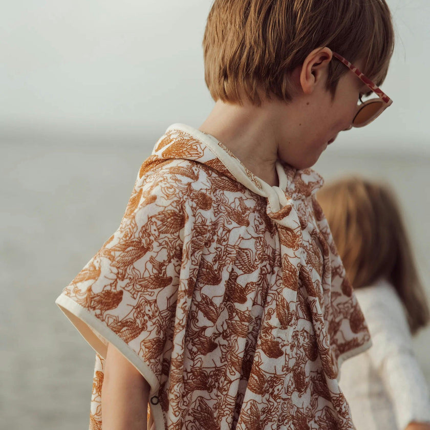Bathing Towel Poncho | Organic Cotton - Pegasus