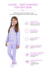 Holiday Bells Long Sleeve Jersey Pajama Pant Set