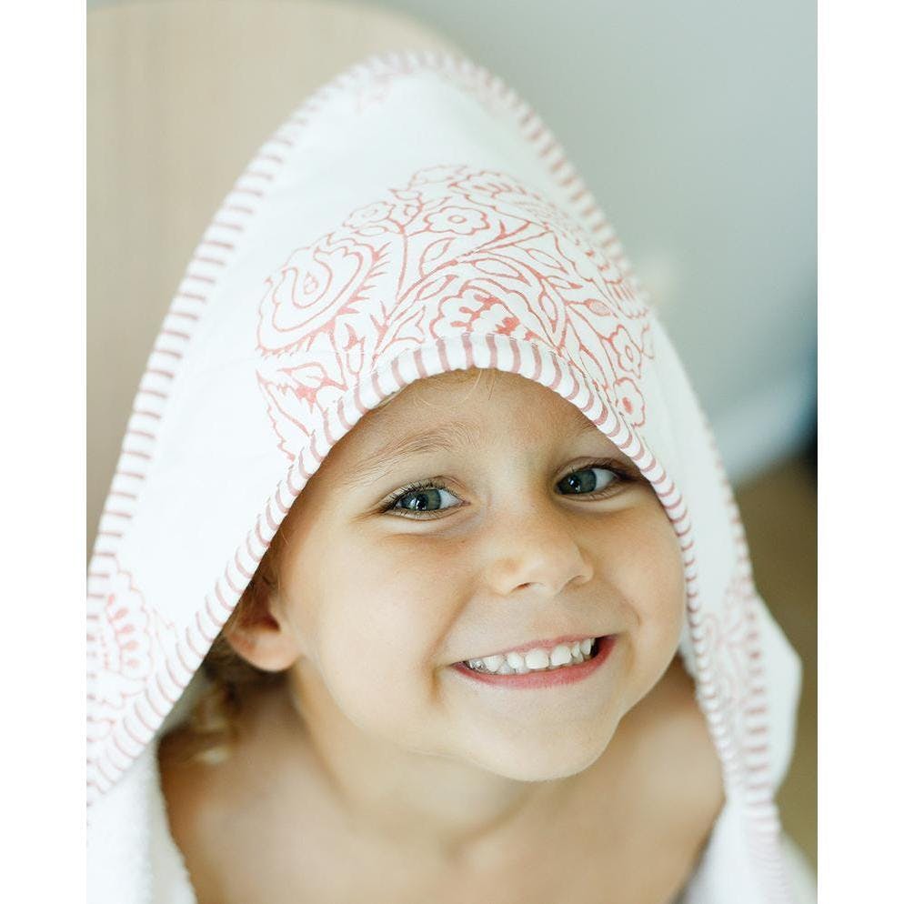 Block-Printed Terry Towel