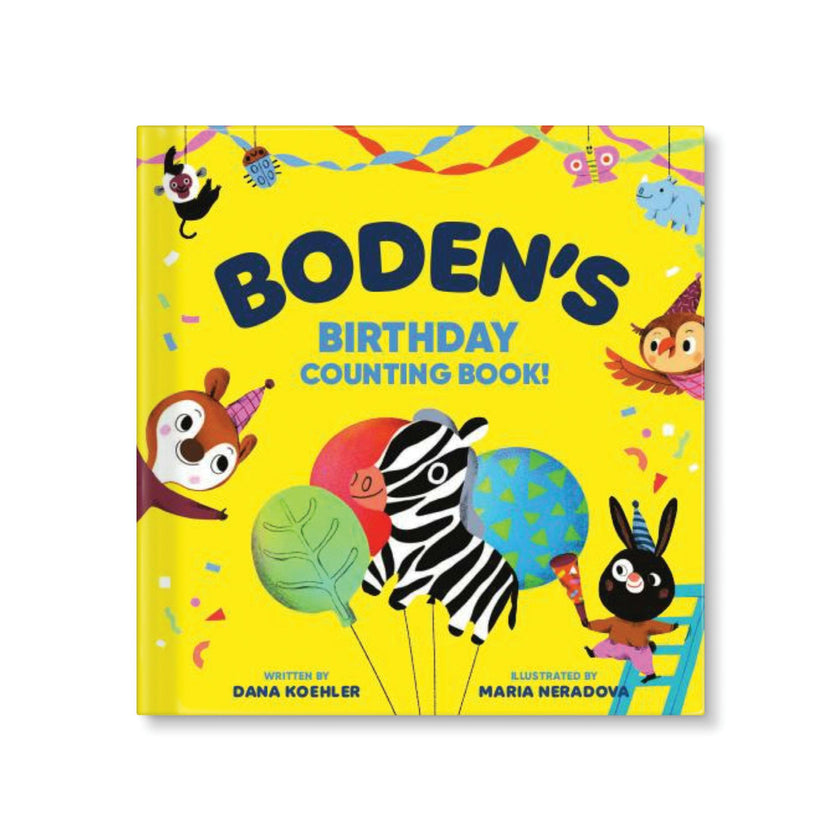 Birthday Counting - Personalized Book (Jungle Theme)