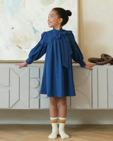 Talia dress (sapphire-blue)