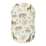 Kendi Safari Animal Cotton Bassinet Sheet