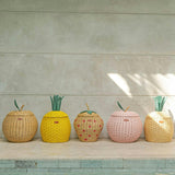 Strawberry Wicker Rattan Basket