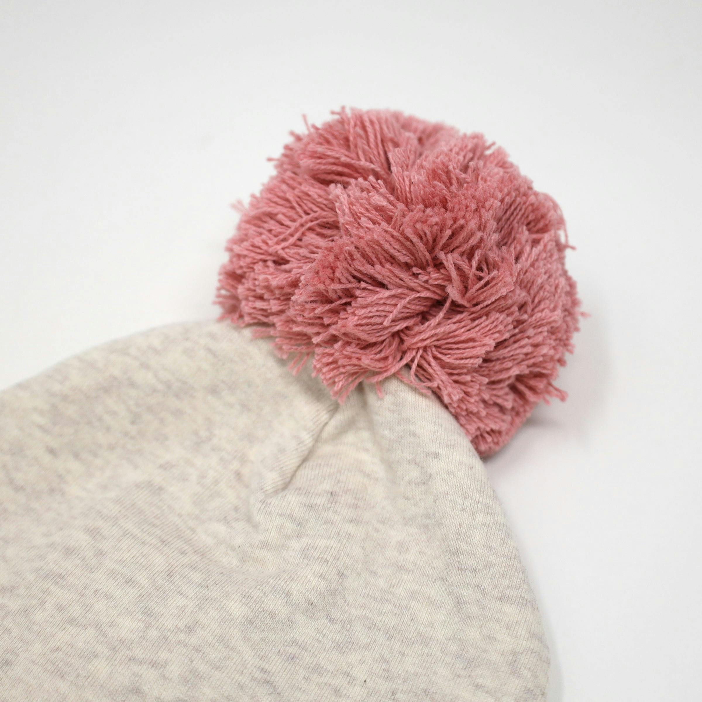 Blush Pom Hat