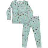 Mushroom Cycle Bamboo Kids Pajamas