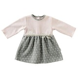Pink Kitten Print Jersey Dress