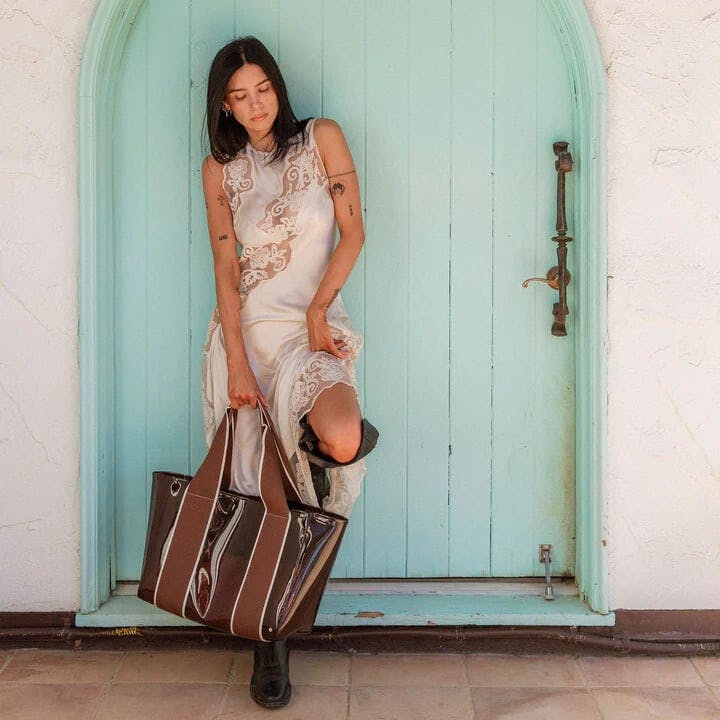 Wellington Cabana Tote, Brown