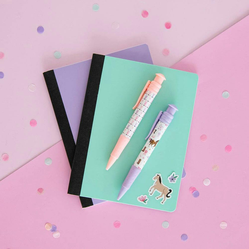 Pastel Cowgirl Jumbo Pen Set