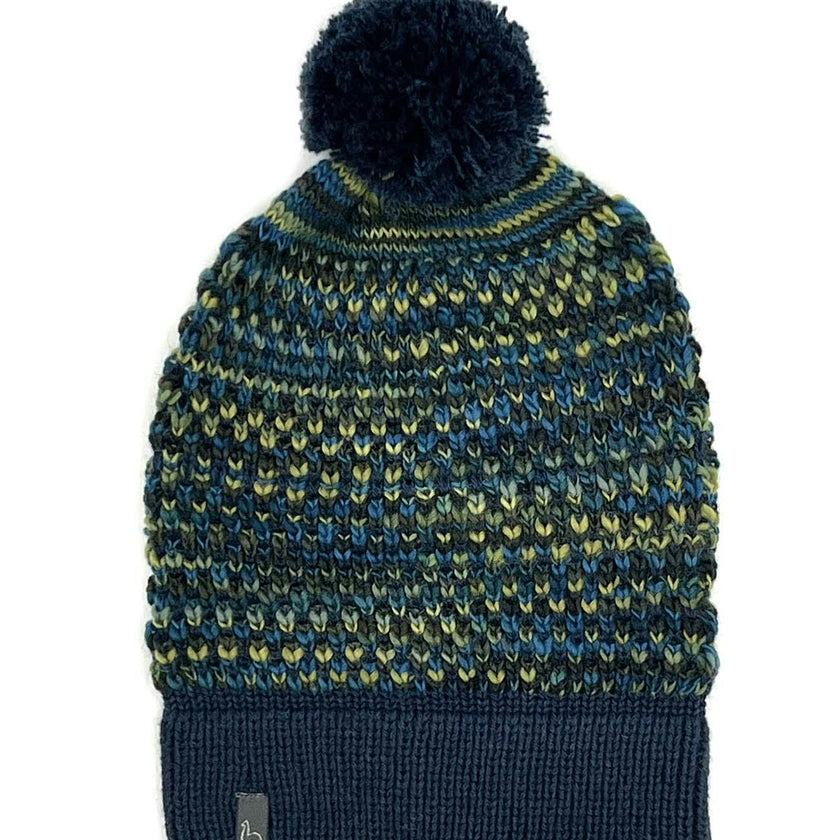 Kids Speckle Pom Pom Beanie