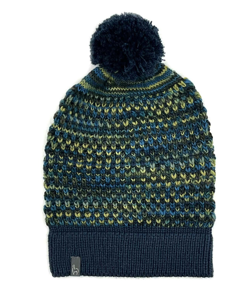 Kids Speckle Pom Pom Beanie
