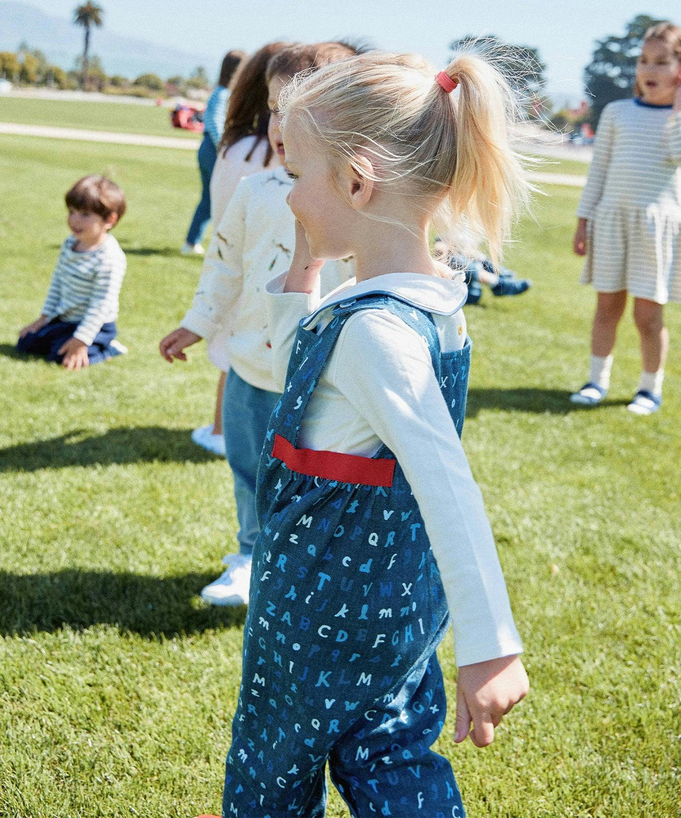 Scout Overall, Denim ABC's