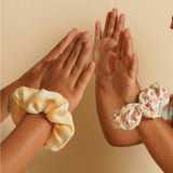 Hair Scrunchies Set of 2 | Buckwheat