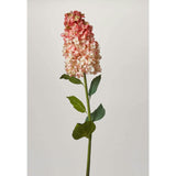 Light Pink Silk Pee Gee Hydrangea Single Long Stem Spray - 36"