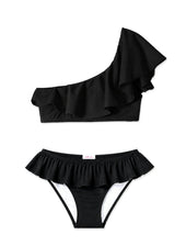 Ruffle One Shoulder Bikini