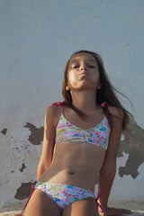 Girls' two-piece swimsuit, pink| GIGI 2P