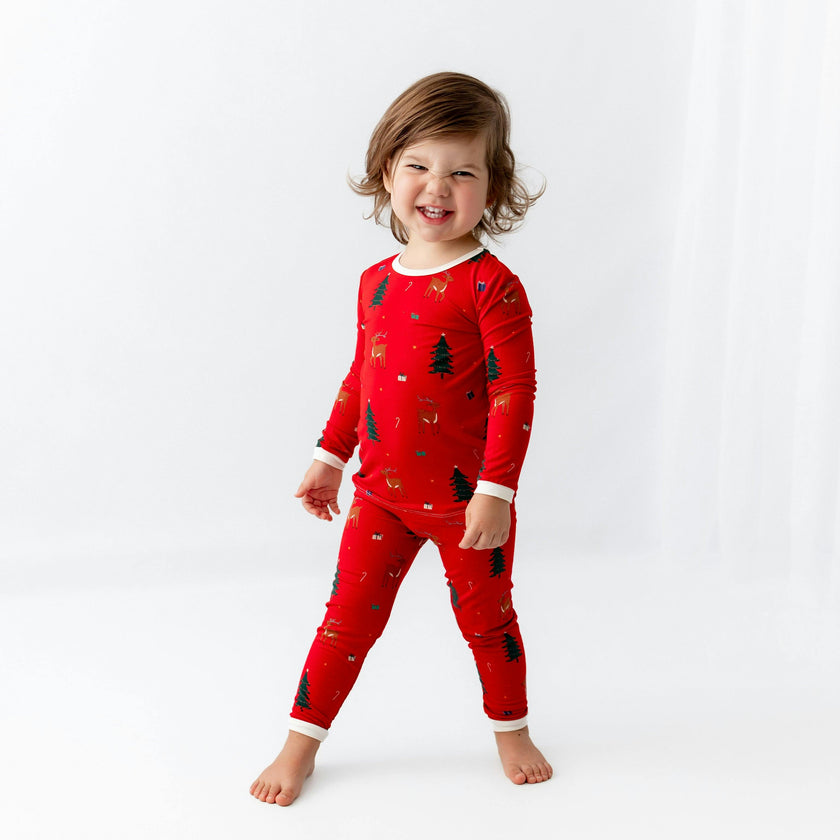 Reindeer Pajama Set