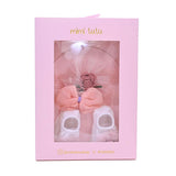 Pink Rose Ribbon and Bow Gift Set